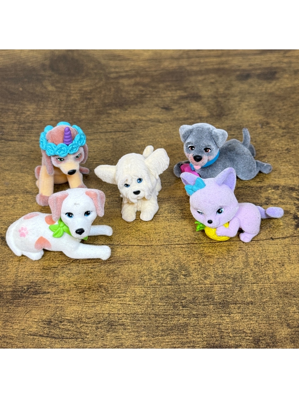 Lot of 5 Barbie Pets and Animals Blind Bag Figures